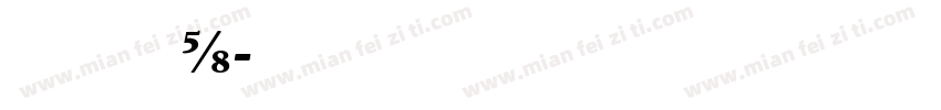 Bembo BoldPL字体转换